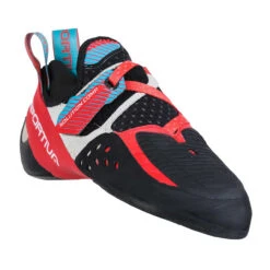 La Sportiva Women's Solution Comp Climbing Shoe -Sports Camping Shop 30A 402602 SolutionCompWomens HibiscusMalibuBlue 2 57276.1673373287