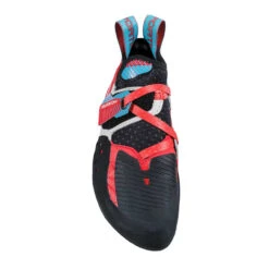 La Sportiva Women's Solution Comp Climbing Shoe -Sports Camping Shop 30A 402602 SolutionCompWomens HibiscusMalibuBlue 4 97429.1673373300