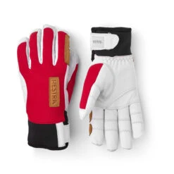 Hestra Ergo Grip Active Wool Terry 5 Finger Gloves -Sports Camping Shop 31190 Ergo grip active wool terry red offwhite copy 79848.1636413095