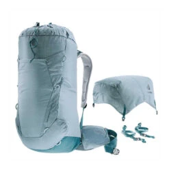 Deuter Women's Aircontact Ultra 45+5 SL Backpack 13 Deuter Women's Aircontact Ultra 45+5 SL Backpack -Sports Camping Shop 3360022 1355 AircontactUltra45plus5SL dusk denim D 04 10724.1651608871