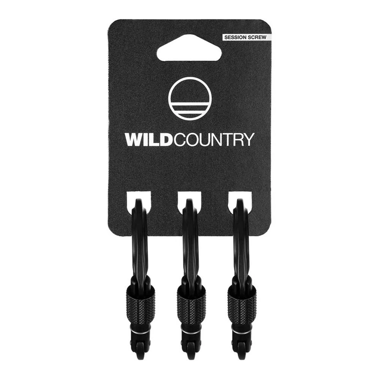 Wild Country Session Screw Gate Carabiner 3 Pack 3 Wild Country Session Screw Gate Carabiner 3 Pack