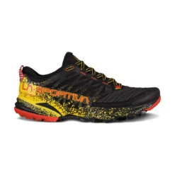 La Sportiva Akasha II Running Shoe -Sports Camping Shop 56A 999100 AKASHA II BLACK YELLOW 1 47202.1678320439