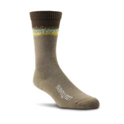 Farm To Feet Missoula Crew Socks -Sports Camping Shop 7085 220 BrownTrout 93228.1603387802