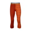 Ortovox Men's 185 Rock'N'Wool Merino Short Pant -Sports Camping Shop 84122 23001 185 ROCKNWOOL SHORT PANTS M desert orange B 01 98352.1637050342