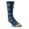 Farm To Feet Cokeville Midweight Men's Crew Socks -Sports Camping Shop 8578 420 Denim 65834.1592592709