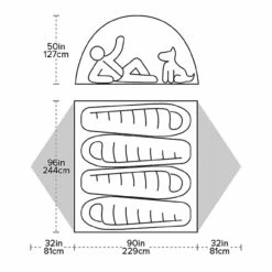 Big Agnes Blacktail 4 Tent -Sports Camping Shop Blacktail 4 FPHH 20 92210.1596037784