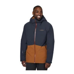 Flylow Albert Insulated Jacket - Men's -Sports Camping Shop F23 Albert Jacket Night Copper Front copy 29723.1696525912