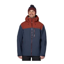 Flylow Quantum Pro Ski Jacket - Men's -Sports Camping Shop F23 QuantumProJacket RedwoodNight Front 1200x 65666.1697474431