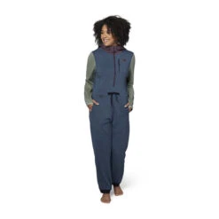 Flylow Sasha Fleece Onesie - Women's 6 Flylow Sasha Fleece Onesie - Women's -Sports Camping Shop F23 Sasha Fleece Onesie Galaxy Night Seaglass Front 56234.1697144449