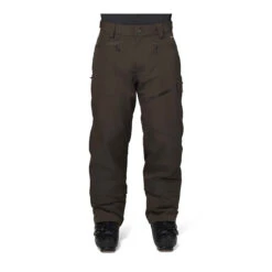 Flylow Snowman Insulated Ski Pant - Men's -Sports Camping Shop F23 Snowman Insulated Pant Timber Front 33557.1697040876