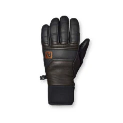 Flylow Wolverine Ski Glove -Sports Camping Shop F23 Wolverine Glove Natural Black Front 92485.1697219091