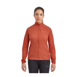 Montane Women's Featherlite Running Jacket 8 Montane Women's Featherlite Running Jacket -Sports Camping Shop FFLJKSAF FEM FEATHERLITE JACKET SAFFRON RED 1 41957.1678317985