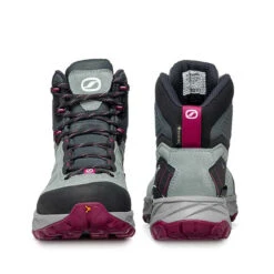 SCARPA Rush TRK GTX Women's Hiking Boots -Sports Camping Shop IPPS RushTrkGTX W ConiferRaspberry FRT BCK 02146.1692894090