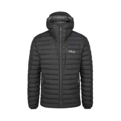 Rab Infinity Microlight Down Jacket - Men's -Sports Camping Shop Infinity Microlight Jacket Black QDB 22 BLK 76485.1667509791