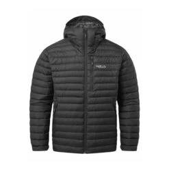 Rab Microlight Alpine Down Jacket - Men's -Sports Camping Shop Microlight Alpine Jacket Black QDB 12 BL 93660.1624636225