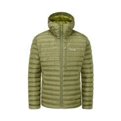 Rab Microlight Alpine Down Jacket - Men's -Sports Camping Shop Microlight Alpine Jacket ChloriteGreen QDB 12 CHG 12206.1667929978