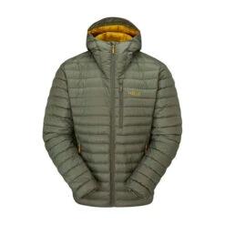 Rab Microlight Alpine Down Jacket - Men's -Sports Camping Shop Microlight Alpine Jacket LightKhaki QDB 12 LKH 09651.1694552769