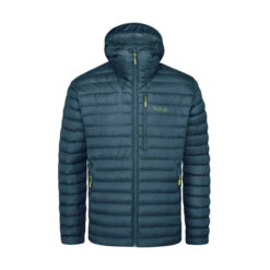 Rab Microlight Alpine Down Jacket - Men's -Sports Camping Shop Microlight Alpine Jacket OrionBlue QDB 12 ORB 62862.1667929979