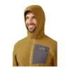 Rab Tecton Hoody Full Zip Jacket - Men's -Sports Camping Shop Tecton Hoody Footprint QFG 01 FPT Model Detail 05 70613.1693596944