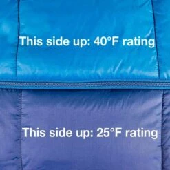 Exped MegaSleep Duo 25 Sleeping Bag -Sports Camping Shop TwoSides 1 text 68914.1584727662