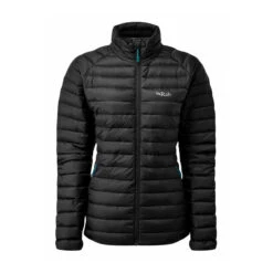 Rab Microlight Down Jacket - Women's -Sports Camping Shop Womens Microlight Jacket Black QDB 17 BL 36858.1624803405