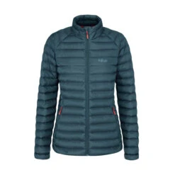 Rab Microlight Down Jacket - Women's -Sports Camping Shop Womens Microlight Jacket OrionBlue QDB 17 ORB 29381.1667944555