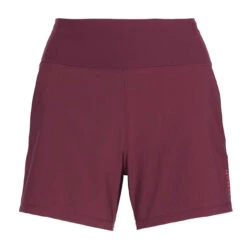 Rab Momentum Shorts - Women's -Sports Camping Shop Womens Momentum Shorts DeepHeather QFV 30 DEH 13057.1652827769