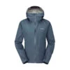 Rab Namche Paclite Rain Jacket - Women's -Sports Camping Shop Womens Namche Paclite Jacket OrionBlue QWH 60 ORB 08986.1681767177