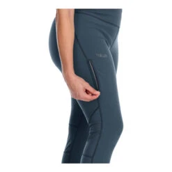 Rab Rhombic Tights - Women's -Sports Camping Shop Womens Rhombic Tights OrionBlue QFU 71 ORB DETAIL7 22534.1693586888