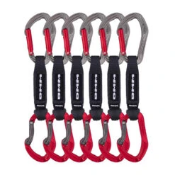 DMM Alpha Sport Quickdraw 6 Pack -Sports Camping Shop c63 12280 A526RD 12VWP6 Alpha Sport Quickdraw 12cm 6pack 25249.1583771570