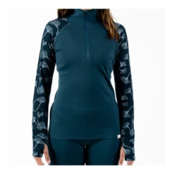 Wild Rye Women's Hailey Half Zip 9 Wild Rye Women's Hailey Half Zip -Sports Camping Shop hailey detail copy 55016.1667584396