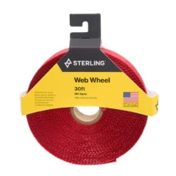 Sterling 1" Tubular Nylon Mil Spec Wheel 12 Sterling 1" Tubular Nylon Mil Spec Wheel -Sports Camping Shop milspecwheel red store1 38380.1652983451